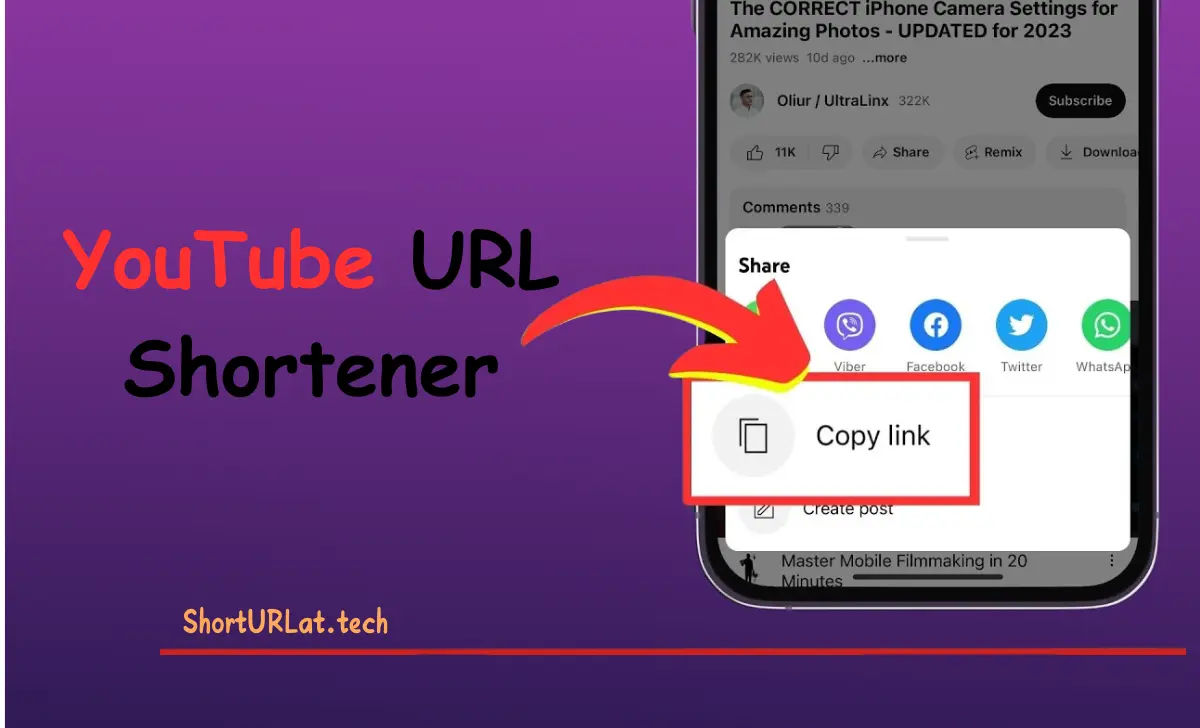 YouTube URL Shortener - A Must Have for Every YouTuber